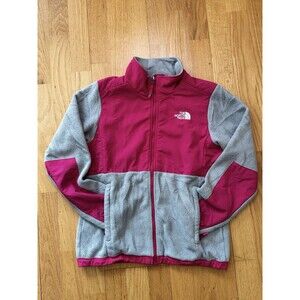 North Face Kids Denali Full Zip Polartec Fleece Jacket Pink L 14-16 PLAY Gorp